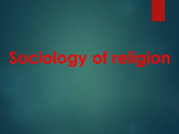 Phd in Sociology of Religion
